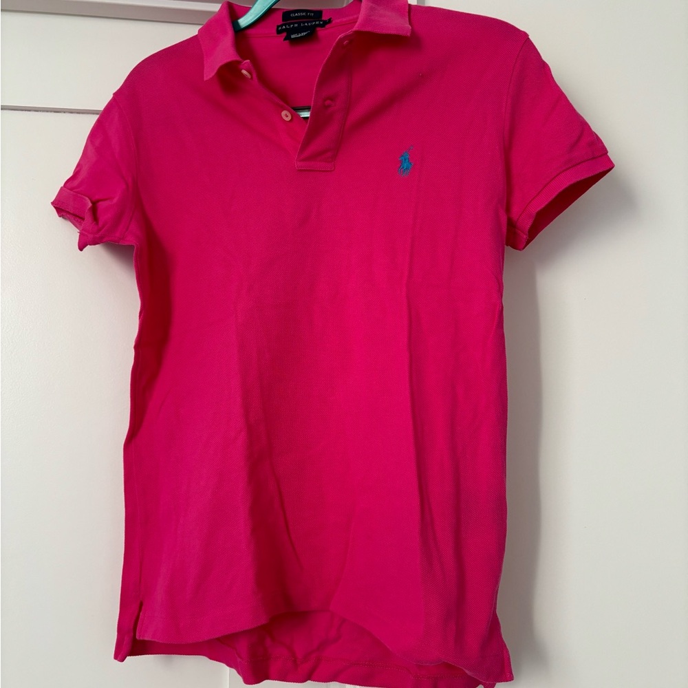 Ralph Lauren Pink Polo Shirt